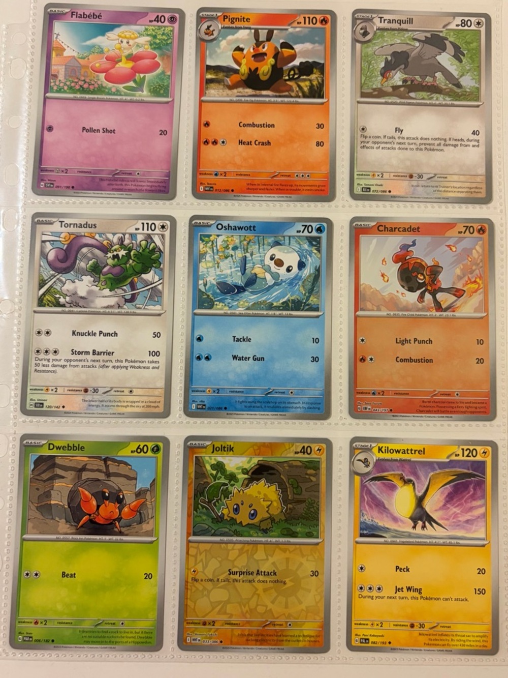 POKEMON Trading Cards TCG Lot of 36 Cards​​​​​